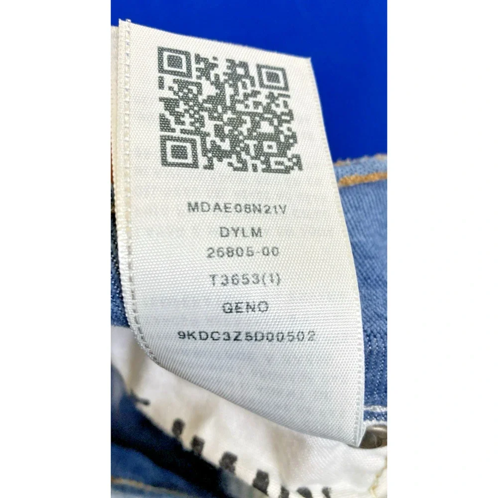 True Religion Geno Relaxed Slim Jeans Mens Size 36 Blue Denim